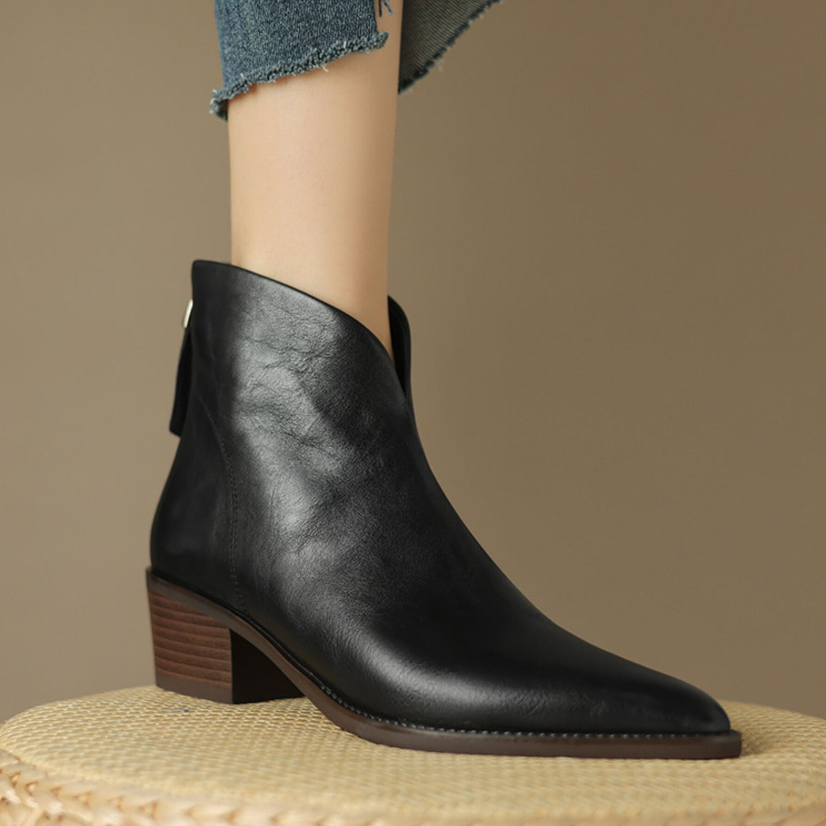 Riviera Block Heel Boots