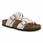 Serena™ Braided Double-Buckle Comfort Sandal