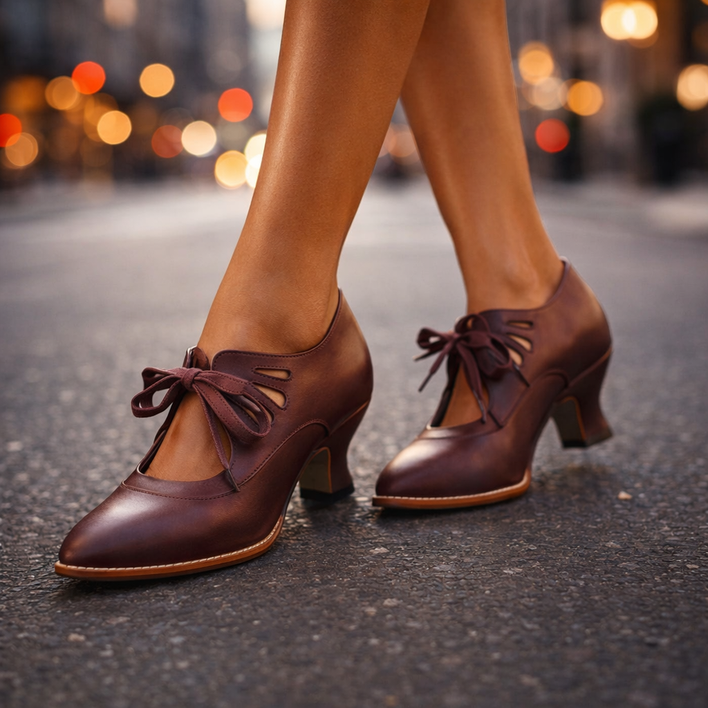 Camille Lace Heels