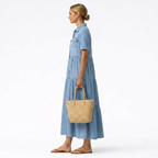 Elizabeth | Button-Front Midi Dress