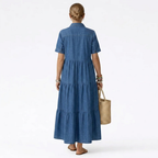 Elizabeth | Button-Front Midi Dress