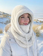Daniella | Cozy Hooded Cocoon Hat
