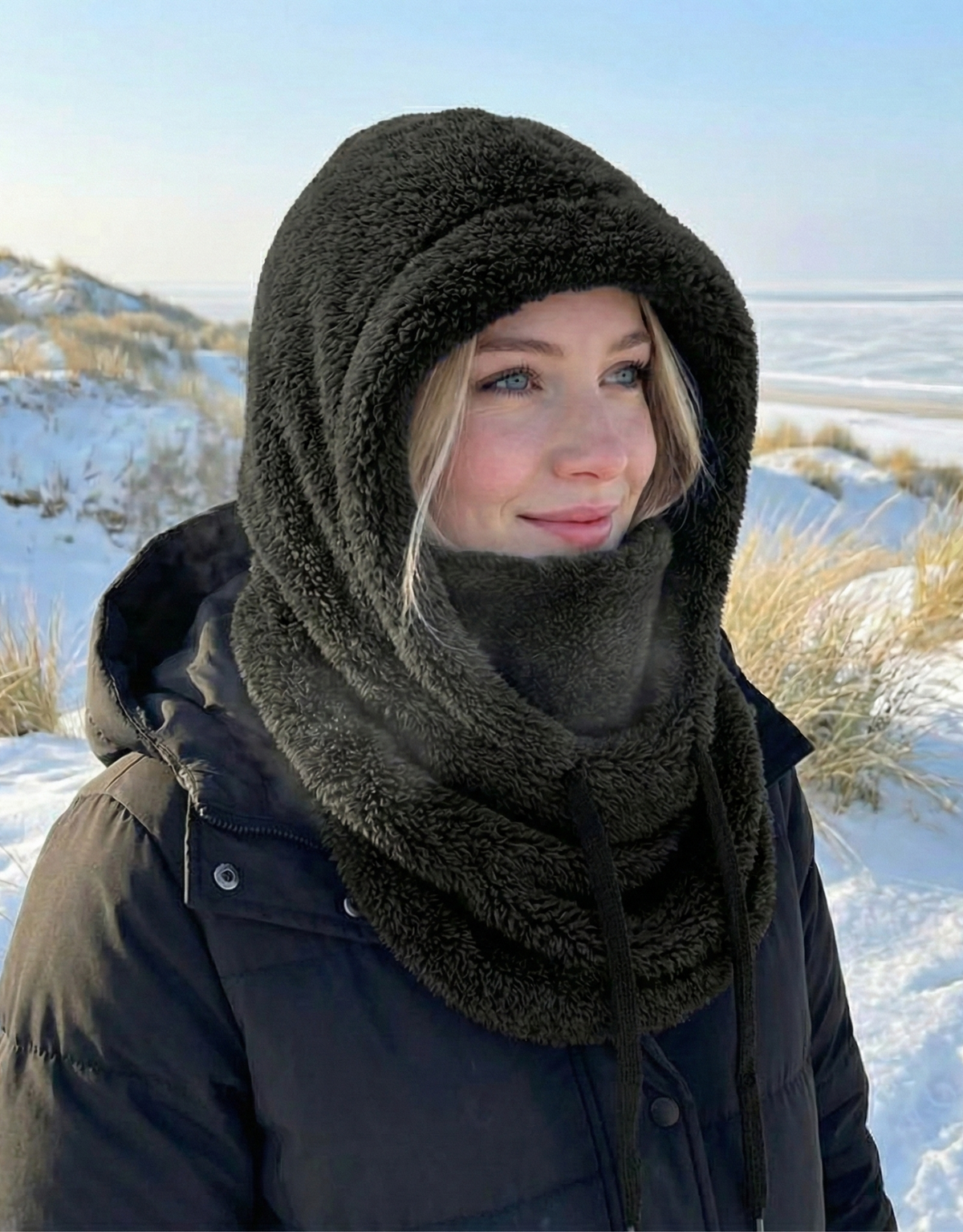 Daniella | Cozy Hooded Cocoon Hat
