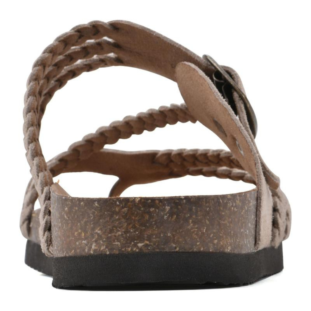 Serena™ Braided Double-Buckle Comfort Sandal