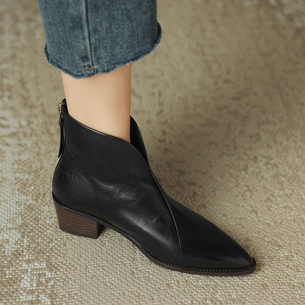 Riviera Block Heel Boots