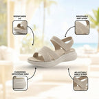 Ambyla - Wide & Flexible Walking Sandals