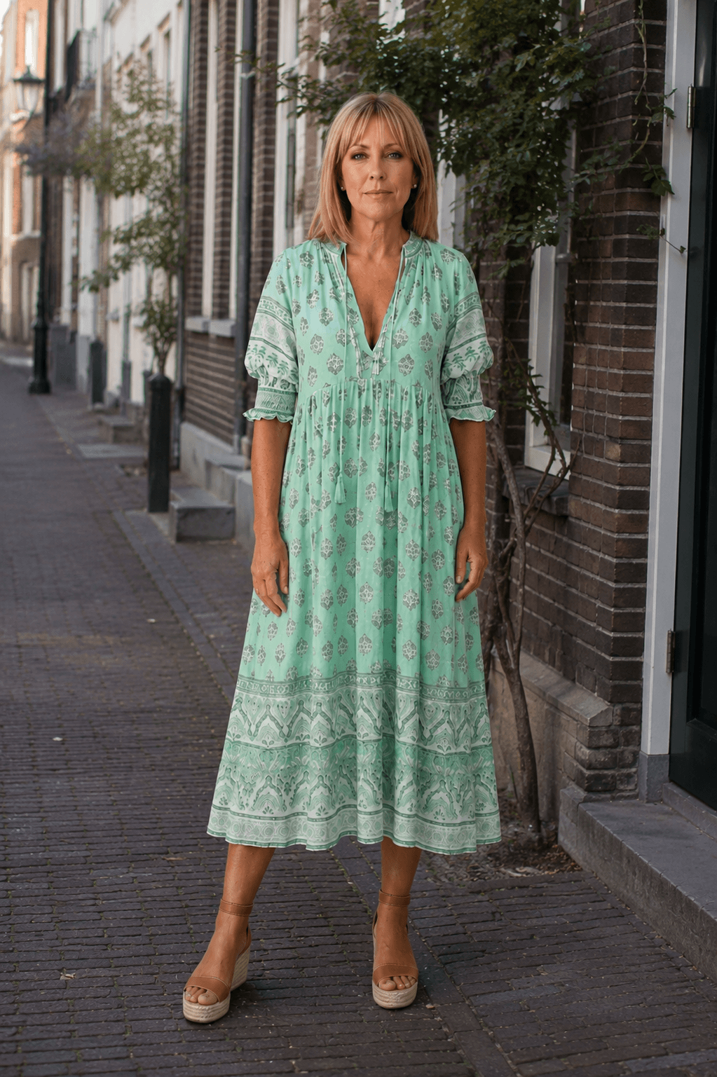 Women’s Dress | Flowy Midi Spring
