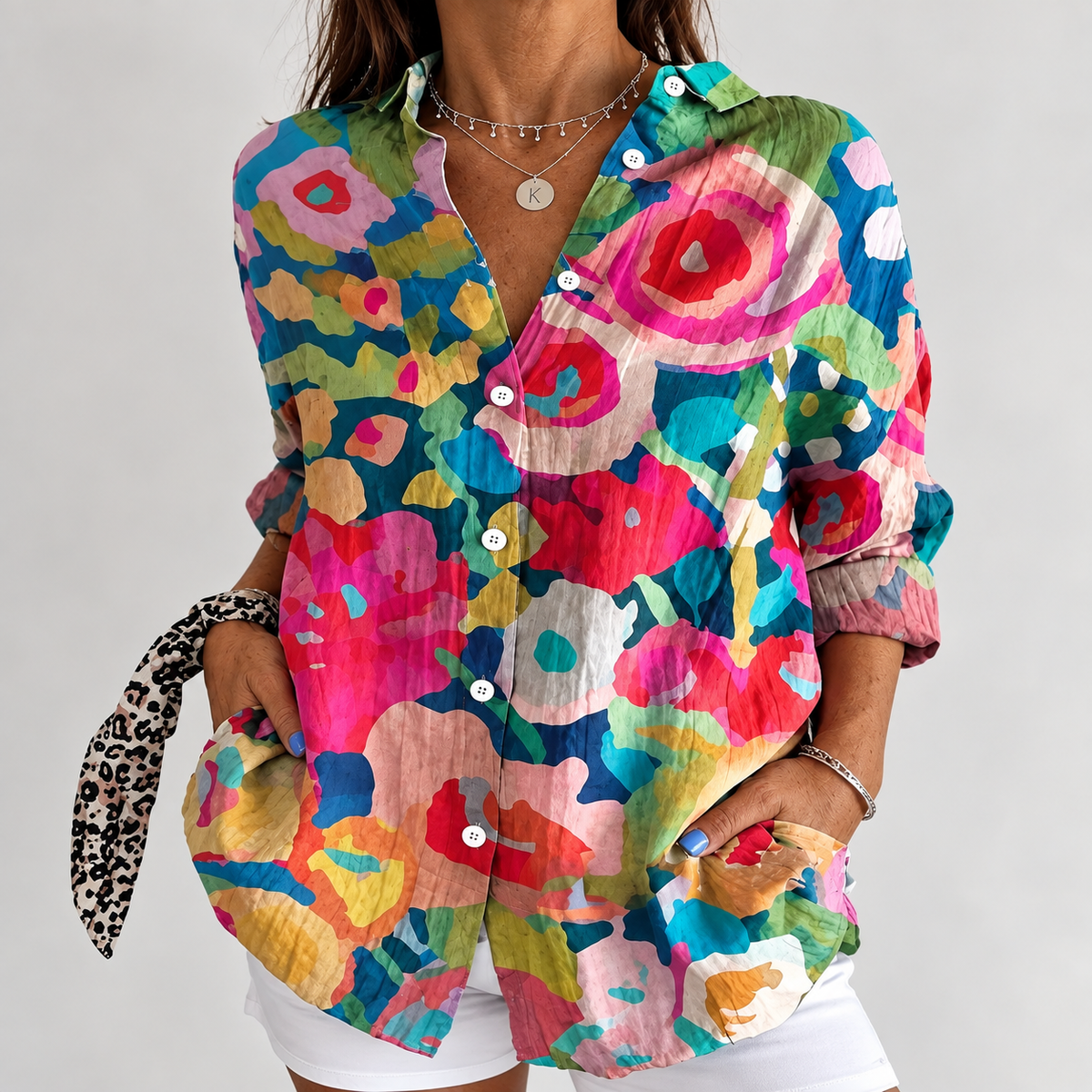 Dahlia | Playful Garden Blouse