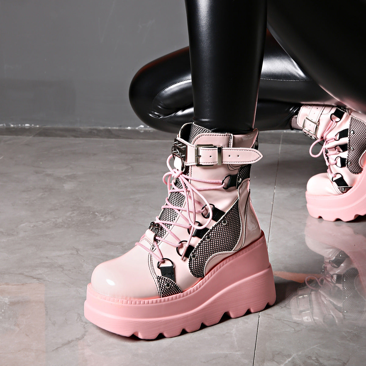 RaveDoll Platform Boots
