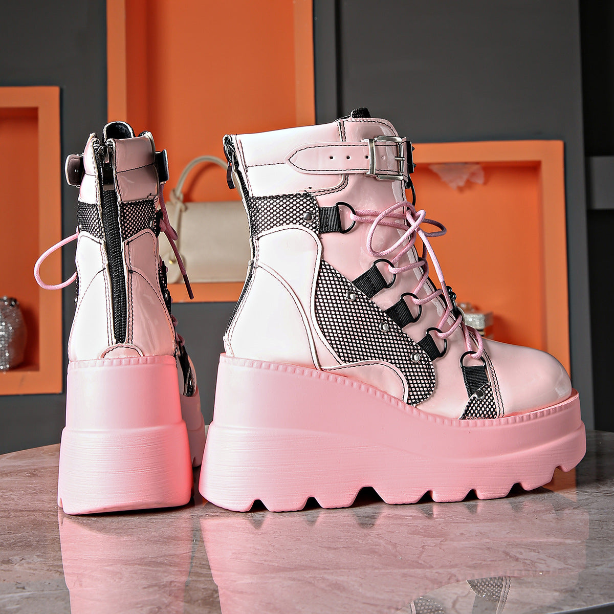 RaveDoll Platform Boots