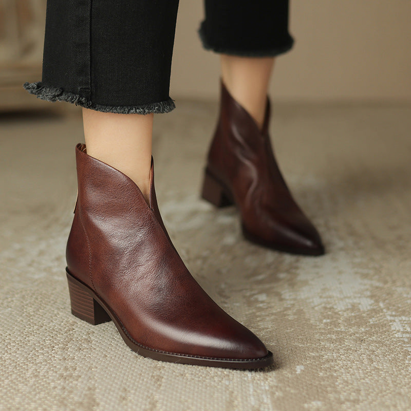 Riviera Block Heel Boots