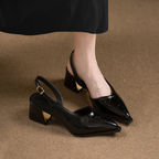 Maribel Pointed Slingback Heels