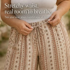 Wearbella – Retro Printed Wide-Leg Summer Shorts for Women