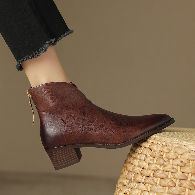 Riviera Block Heel Boots
