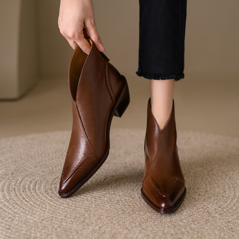 Cali Rae Genuine Leather Boots