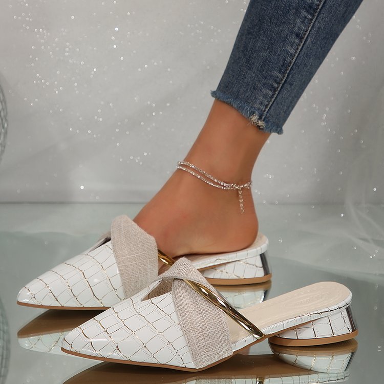 Corvella Pointed Mules