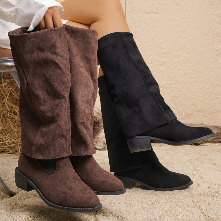 Lorel Layered Boots