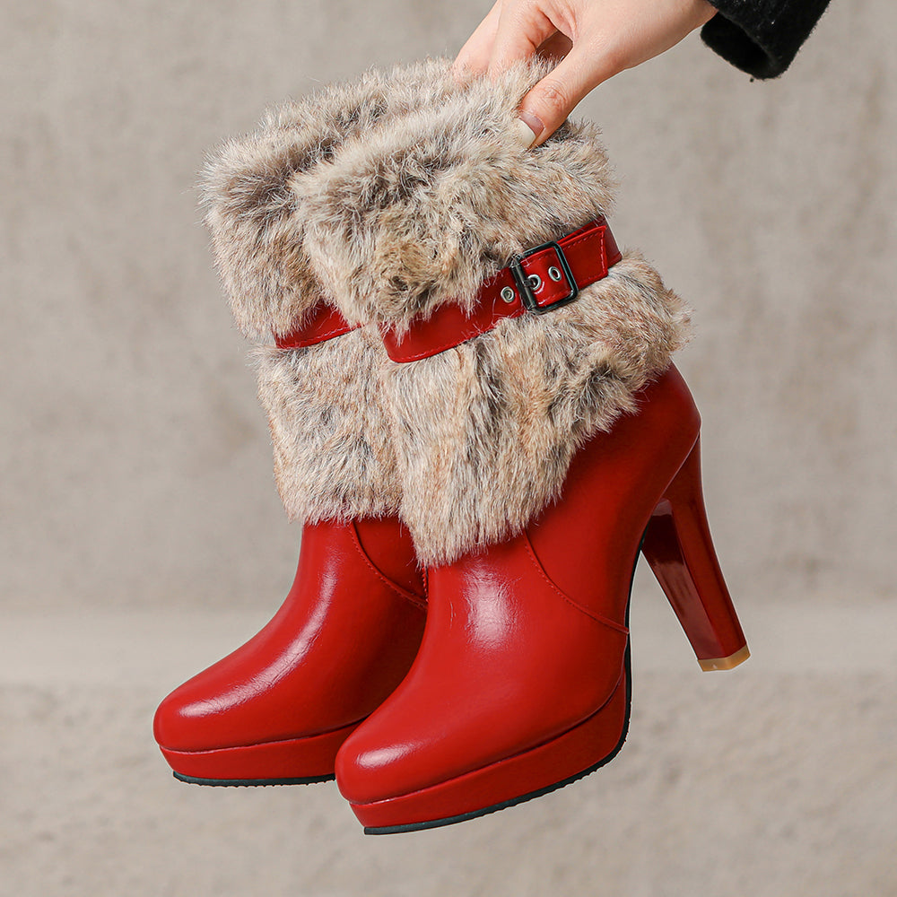 Carmen Faux Fur Boots