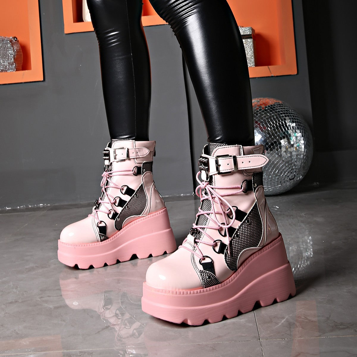 RaveDoll Platform Boots