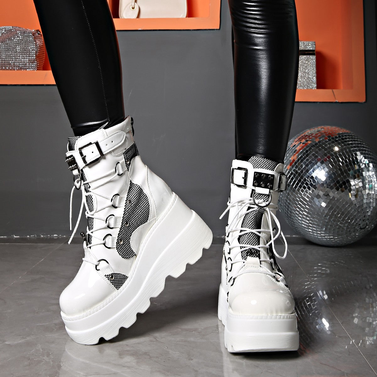 RaveDoll Platform Boots
