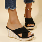 Carla – Relaxed Wedge Sandals