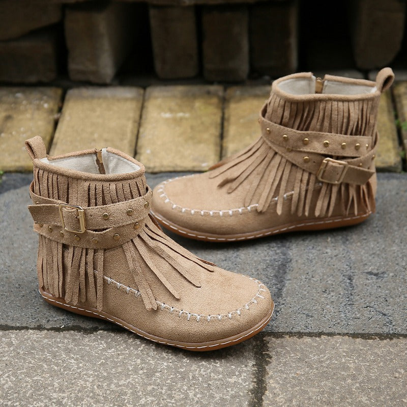 Noelle Boho Ankle Boots