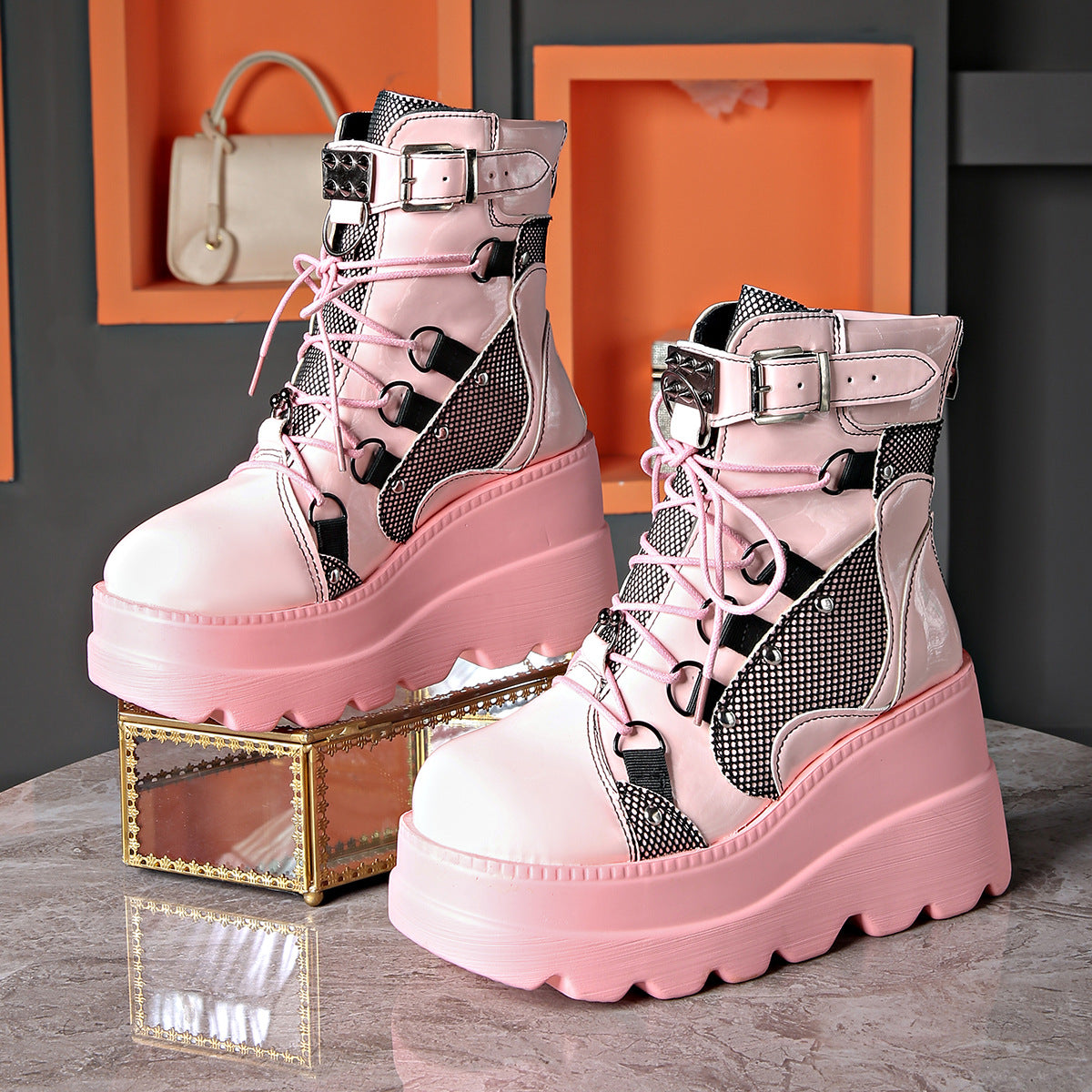 RaveDoll Platform Boots