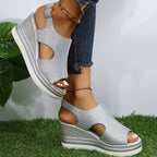 Maeve – Relaxed Wedge Sandals