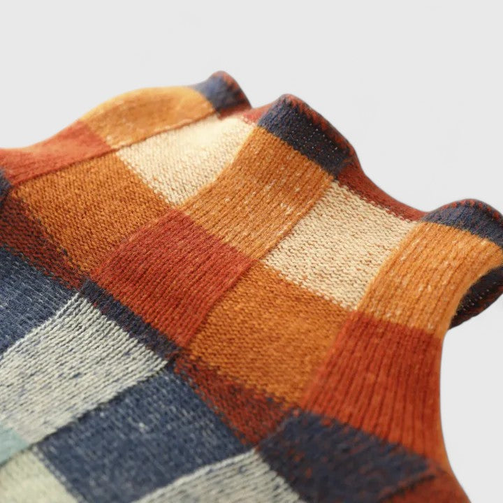 Emersyneh – Colorful Artisan Knit Sweater
