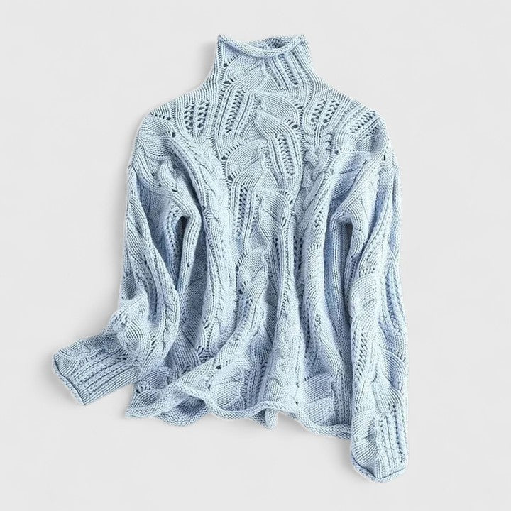 Zendrielle – Soft Cable Knit Elegant Sweater