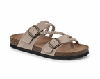 Serena™ Braided Double-Buckle Comfort Sandal