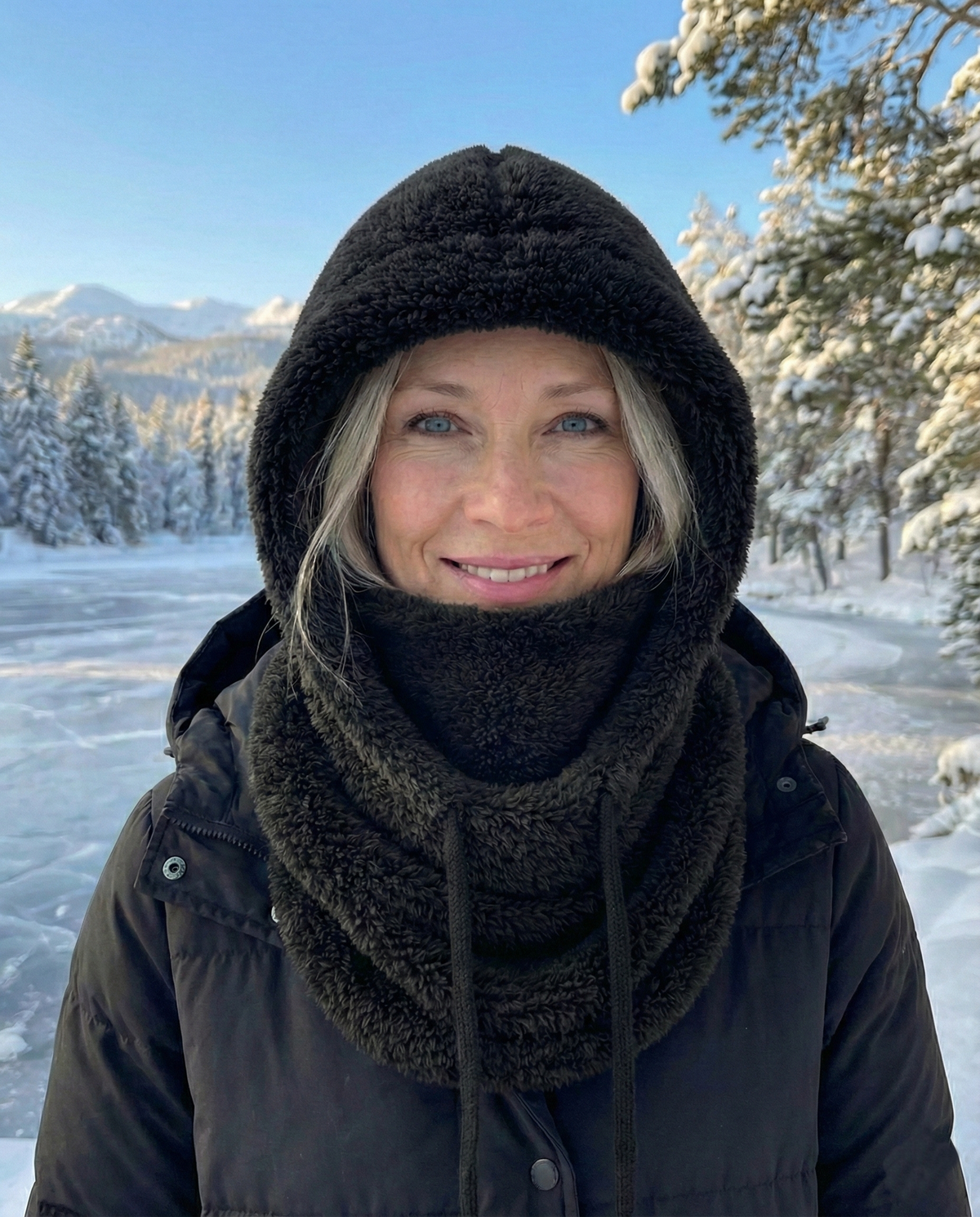 Daniella | Cozy Hooded Cocoon Hat