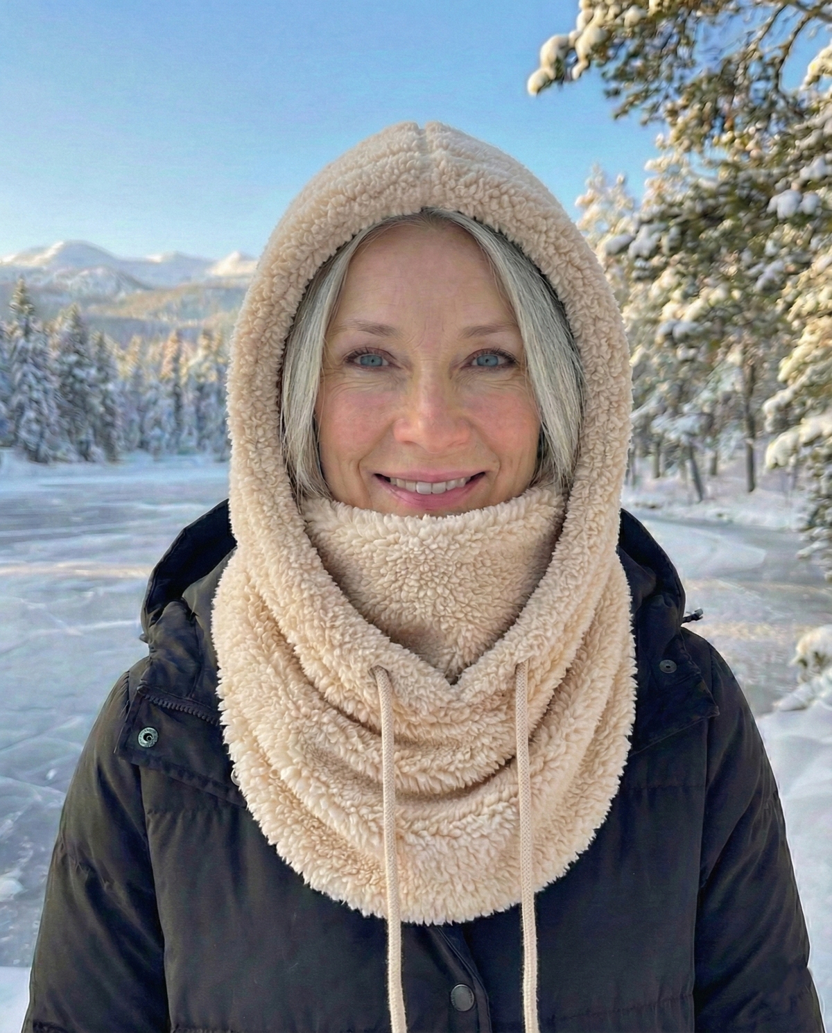 Daniella | Cozy Hooded Cocoon Hat