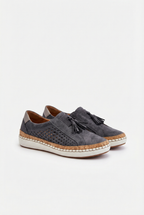 Women's Vegan Leather Slip-On Shoes