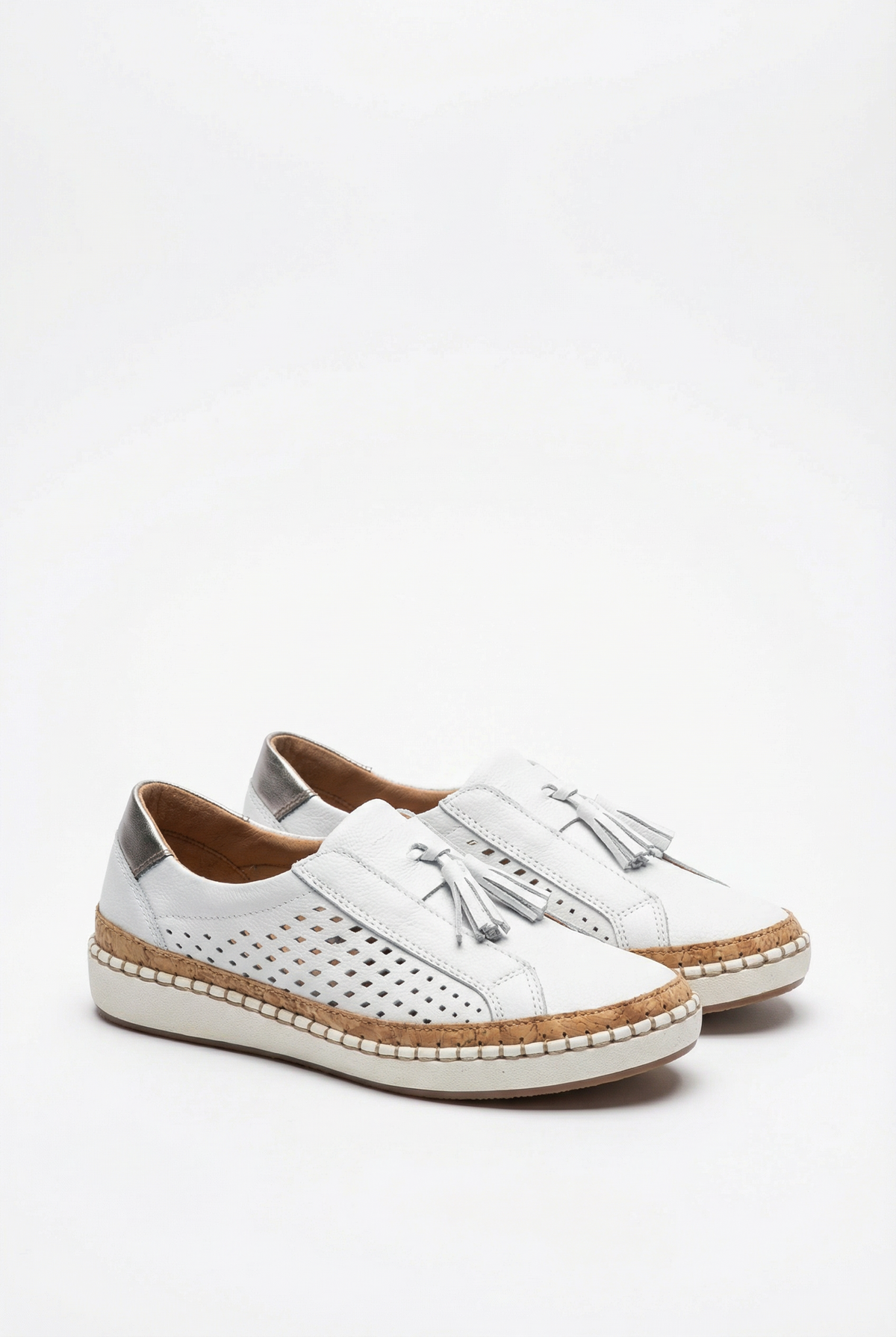 Women's Vegan Leather Slip-On Shoes