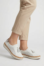 Women's Vegan Leather Slip-On Shoes