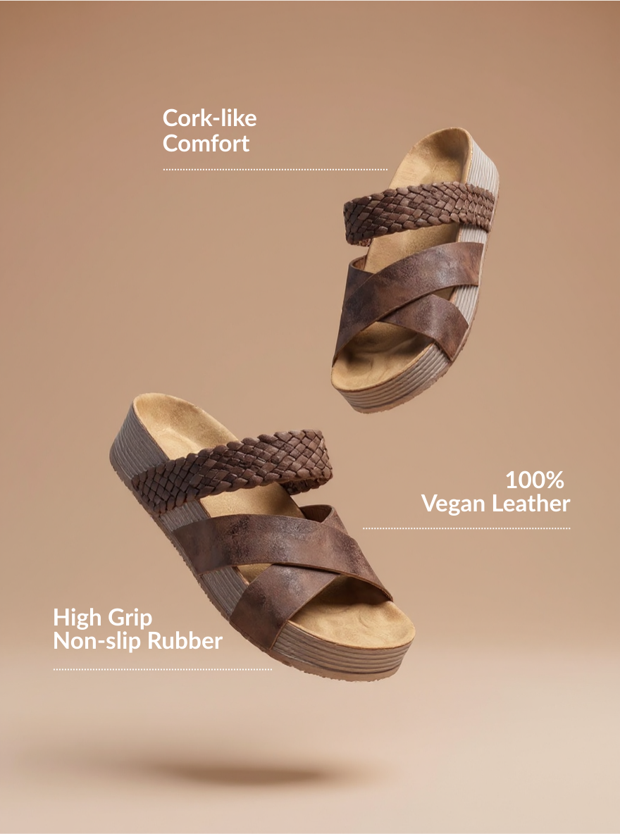 Signature Sandal | White