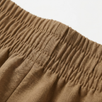 Lumera – Wide-Leg Drawstring Shorts with Smocked Waist