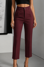 Deskshort – High-Waisted Tailored Pants